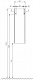 Акватон Шкаф подвесной Сакура 33 R ольха наварра/белый – фотография-5
